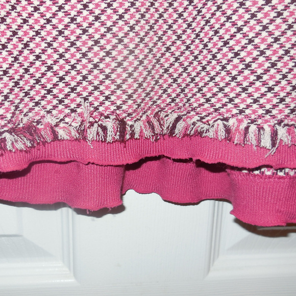 Suit Annex 8P NEW Pink Jacket Blazer Skirt Tweed - Picture 7 of 8